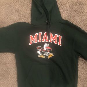 Retro Champion x Miami Hurricanes Hoodie